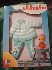 Birimbino Sebino Outfit Abitino Tutina Azzurra Bebe bambolotto no Cicciobello