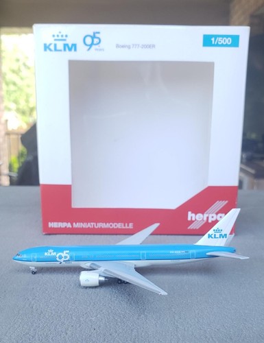 Herpa klm boeing b777 - klm, b777-200er