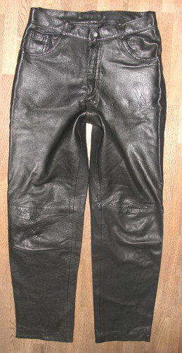 Pantaloni pelle uomo - in,