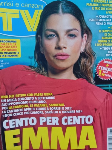 Sorrisi 2026 emma - 2026, 34.emma
