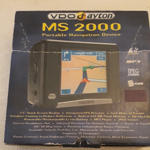 Navigatore satellitare vdo - navigatore,