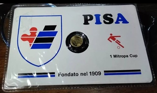 Pisa moneta oro con - pisa, 8k