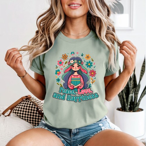 Shirt donna peace - da,
