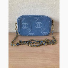 Borsa per trucco CHANEL blu