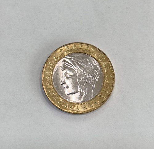 1997 1000 lire - lire, bimetallic