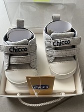Scarpe primi passi Chicco, colore grigio/bianco, taglia 16