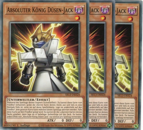 Yugioh jack ugelli re - 3x,