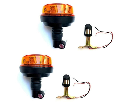 Faro rotante led arancione - faro,