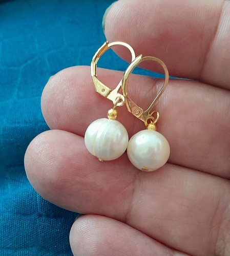 Orecchini con perla barocca - con,