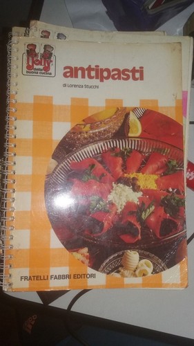 Libro antipasti fabbri editori - libro,