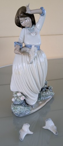 Lladro nao figurine girl - nao,