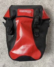 Borsa da ciclismo Ortlieb rossa singola usata in ottime condizioni a conchiglia