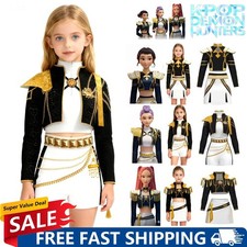 Costume cosplay ragazze Halloween KPop cacciatori di demoni RUMI/MIRA/ZOEY regalo Regno Unito