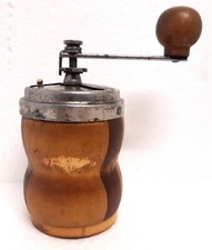 Macina Caffè B.G. VINTAGE macinino cilindrico in legno bellissimo ITALIA