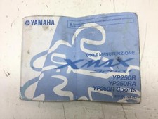 LIBRO USO E MANUTENZIONE YAMAHA X-MAX SPORT 250 2011 2012 SG224