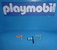 playmobil vintage pirati n.3 bandiere nautiche anno 1980 serie 3480