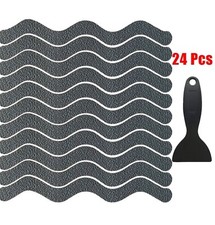 Strisce Grip Antiscivolo 12x20x24 Antiscivolo Sicurezza Pavimento Vasca Bagno Doccia Adesivi