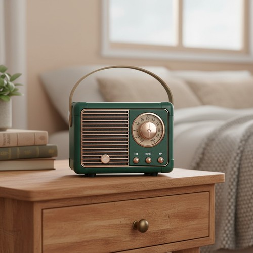 Altoparlante bluetooth retrò - bluetooth,