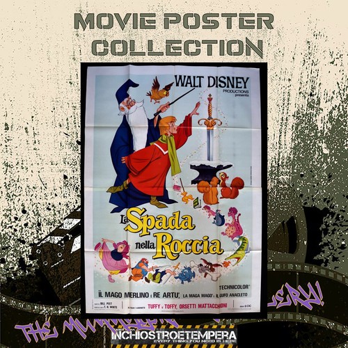 Disney spada nella roccia - la,