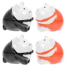  4 Pcs Barattolo Sale Contenitore Per Condimenti in Ceramica Da Cucina