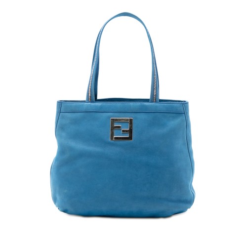 Fendi nubuck chains tote - fendi, ff