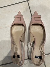 ELISABETTA FRANCHI Slingback Elisabetta Franchi in pelle verniciata Rosa