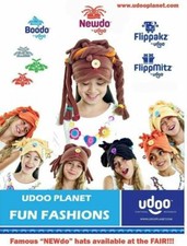 UDOO- NEWDO CAPPELLO UNISEX JET NERO FUNZIONALE IN PILE CON EXTENSION CAPELLI JETBLACK