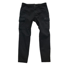 Pantaloni cargo Mason's M Chilie Gabardine uomo 48 32 neri slim fit cotone