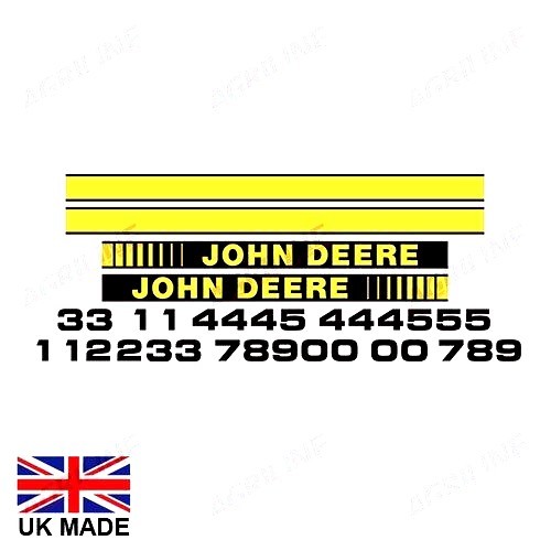 Set decalcomanie per john - decalcomanie,