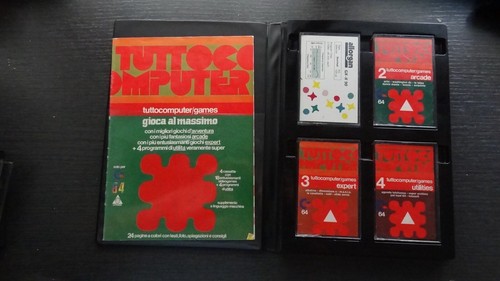 Cassetta giochi utilities - cassetta,