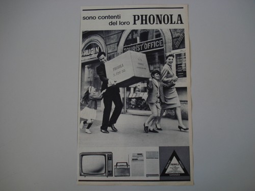 Advertising pubblicità 1963 - advertising,