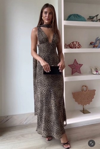 Zara nuova sciarpa midi donna - nuova,