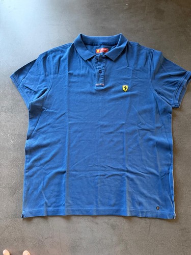 Polo ferrari scuderia blu - polo,