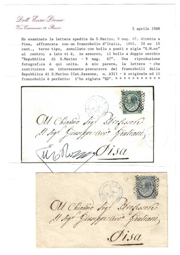 1867 regno italia - 1867, piego