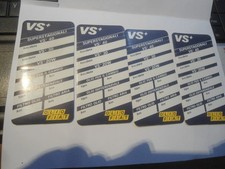 OLIO FIAT  VS+  VS40 -  LOTTO 4  ADESIVI CAMBIO OLIO CON VELINA - ANNI 70-8