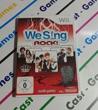 NINTENDO WII WE SING ROCK ITALIANO EU DISCO COME NUOVO 