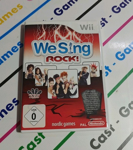 Nintendo wii sing rock - nintendo,