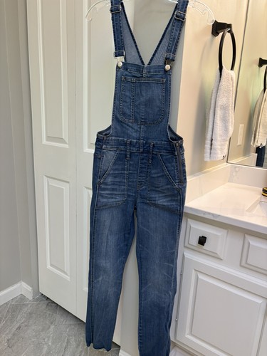 Salopette jeans blu madewell - jeans,