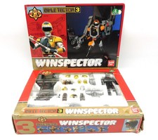 Bandai Winspector Bikle Tector 3 plastic toy Ref. 29351 boxed anni 1990s