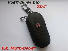 Portachiavi in cuoio Nero BIG