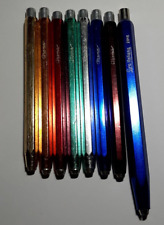 LOTTO 8 PENNE PORTAMINA LYRA ITALIANA E BRAMA MATITA LAPIS MINA  fila