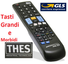 TELECOMANDO UNIVERSALE  THES; CLICCA SUL TUO MODELLO E LO RICEVERAI GIA' PRONTO