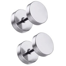 Orecchini vite cerchio con - a,