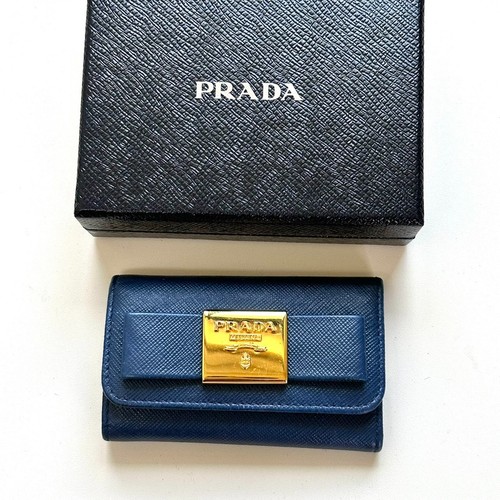 Prada portachiavi pelle - prada,