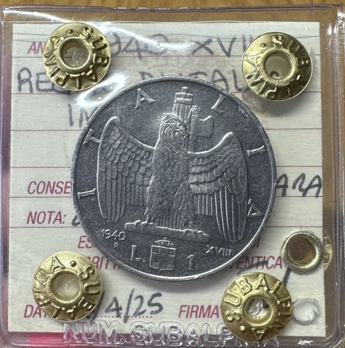 Regno italia lira - lira, impero