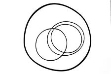 SET CINGHIE PHILIPS N 4308 REGISTRATORE A BOBINE BOBINA NUOVE FRESCHE N4308 