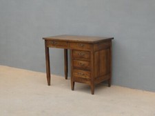 Scrittoio scrivania in noce 4 cassetti, fine '800 - L 100,5 x P 58 cm!