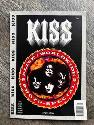 Kiss fanzine magazine - fanzine,