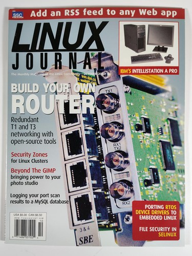 Linux journal magazine october - magazine,