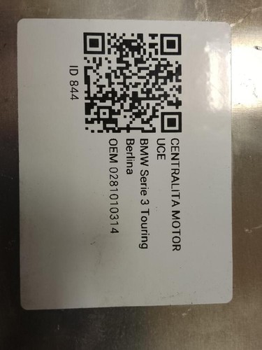 0281010314 centralina motore